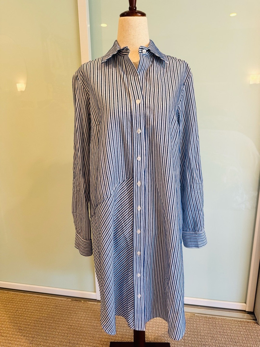 NWT Finley XS cotton shirt dress